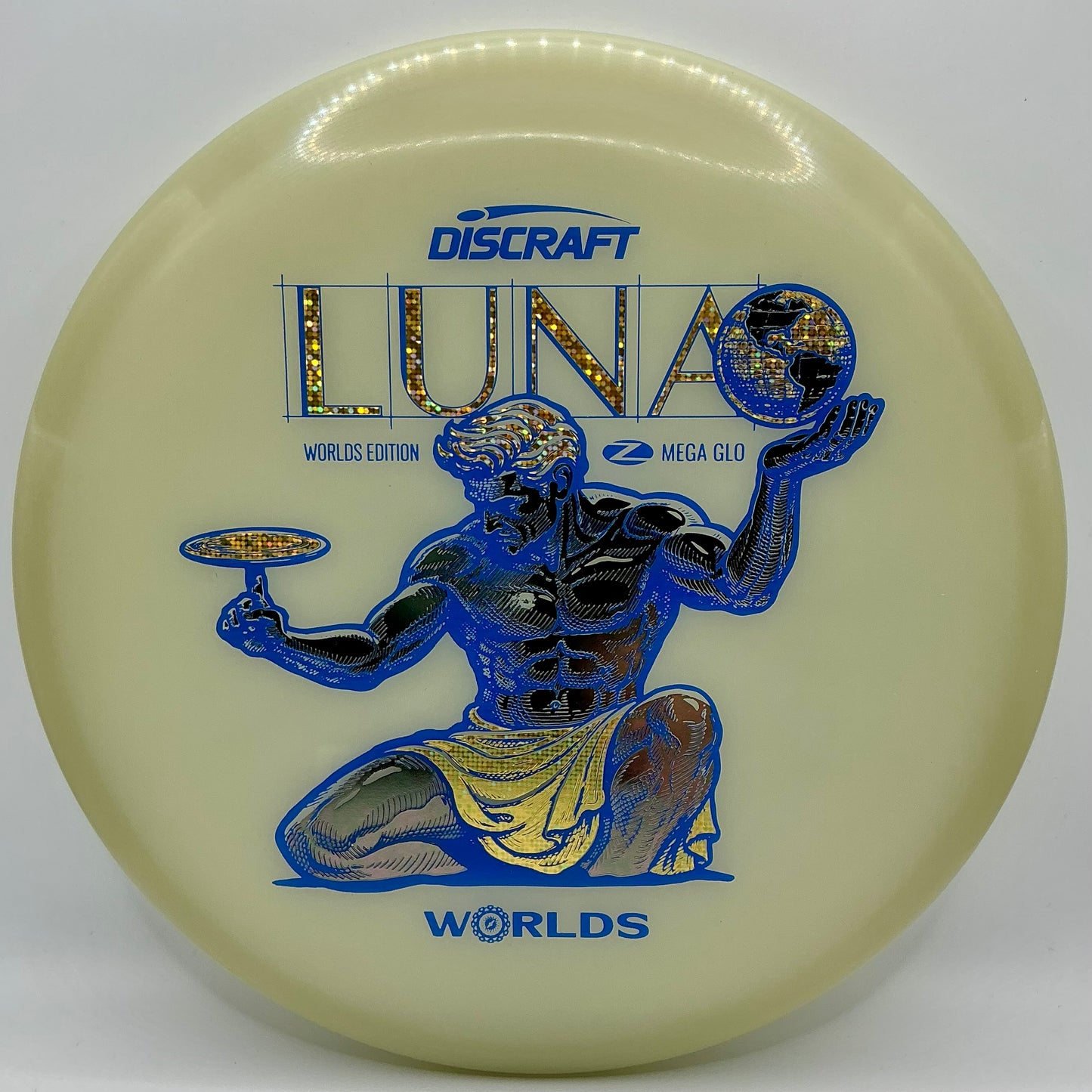 Discraft “Spirit of Detroit” MEGA GLO Luna - 2026 PDGA Worlds