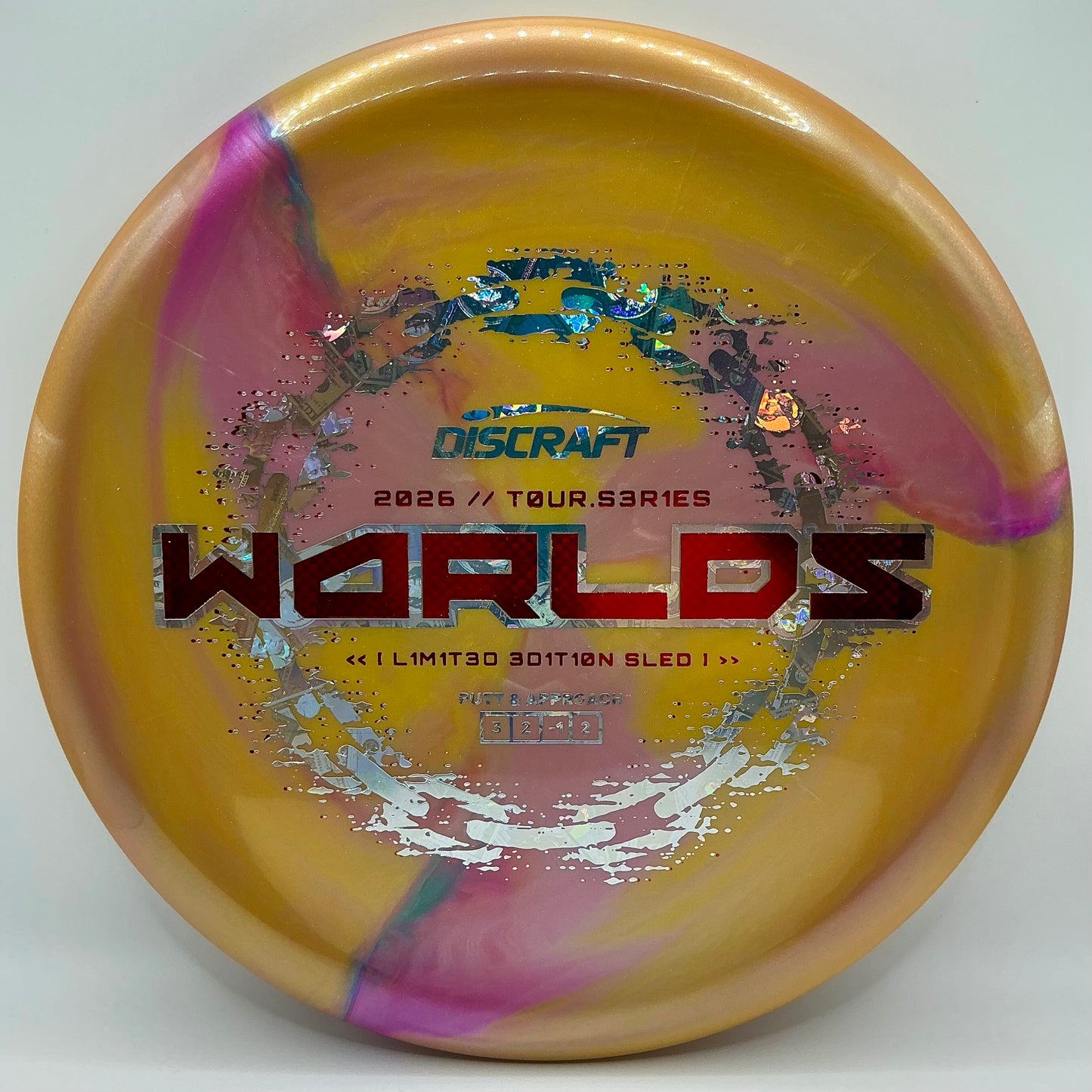 Discraft 2026 Tour Series Sled - Worlds Limited Edition