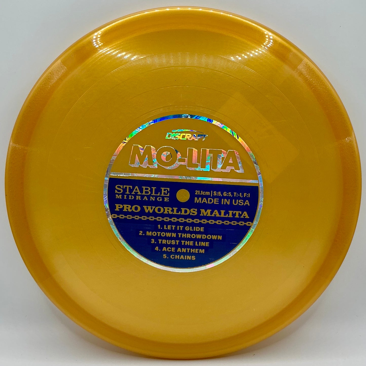 Discraft “Mo-Lita” Records Z Malita - 2026 PDGA Worlds