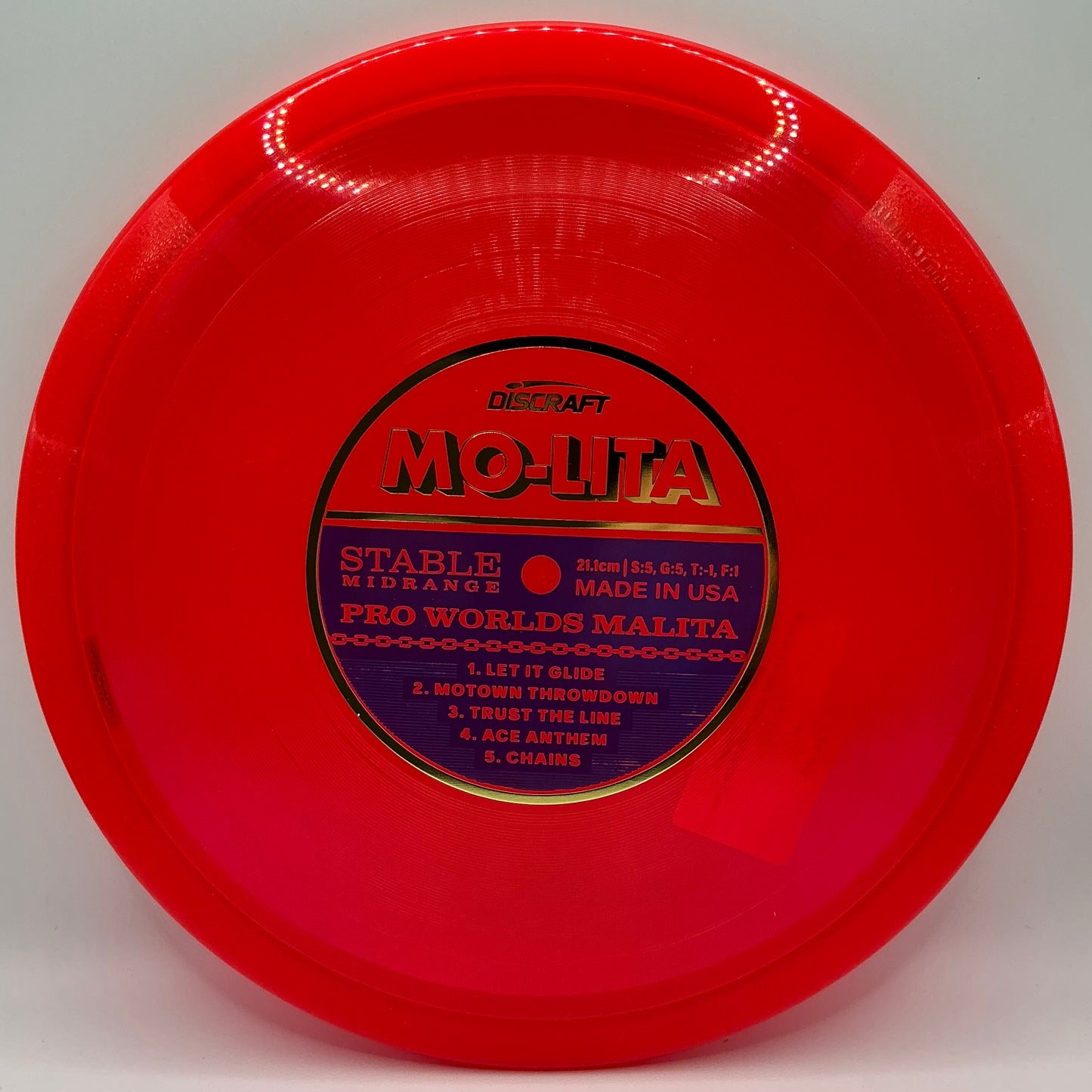 Discraft “Mo-Lita” Records Z Malita - 2026 PDGA Worlds