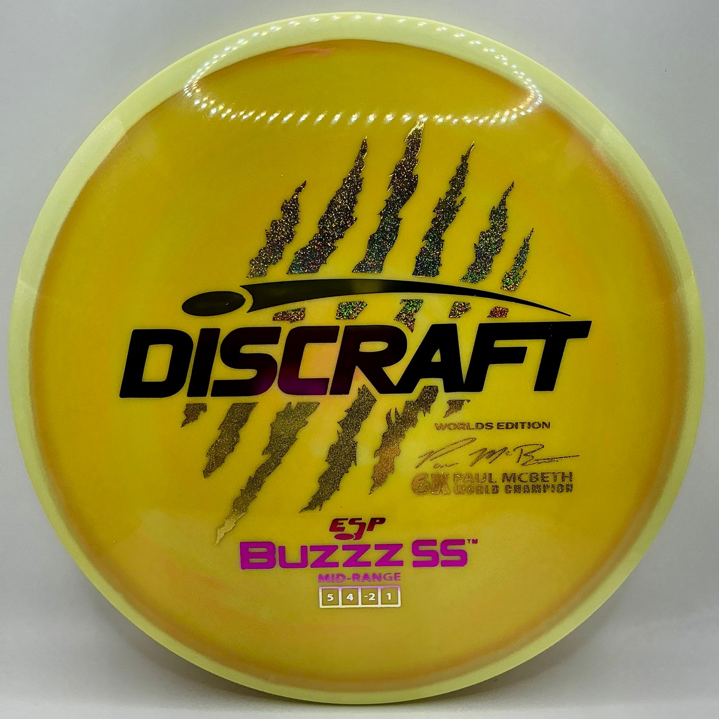 Discraft Worlds Edition Paul McBeth 6-Claw ESP Buzzz SS - 2026 PDGA Worlds