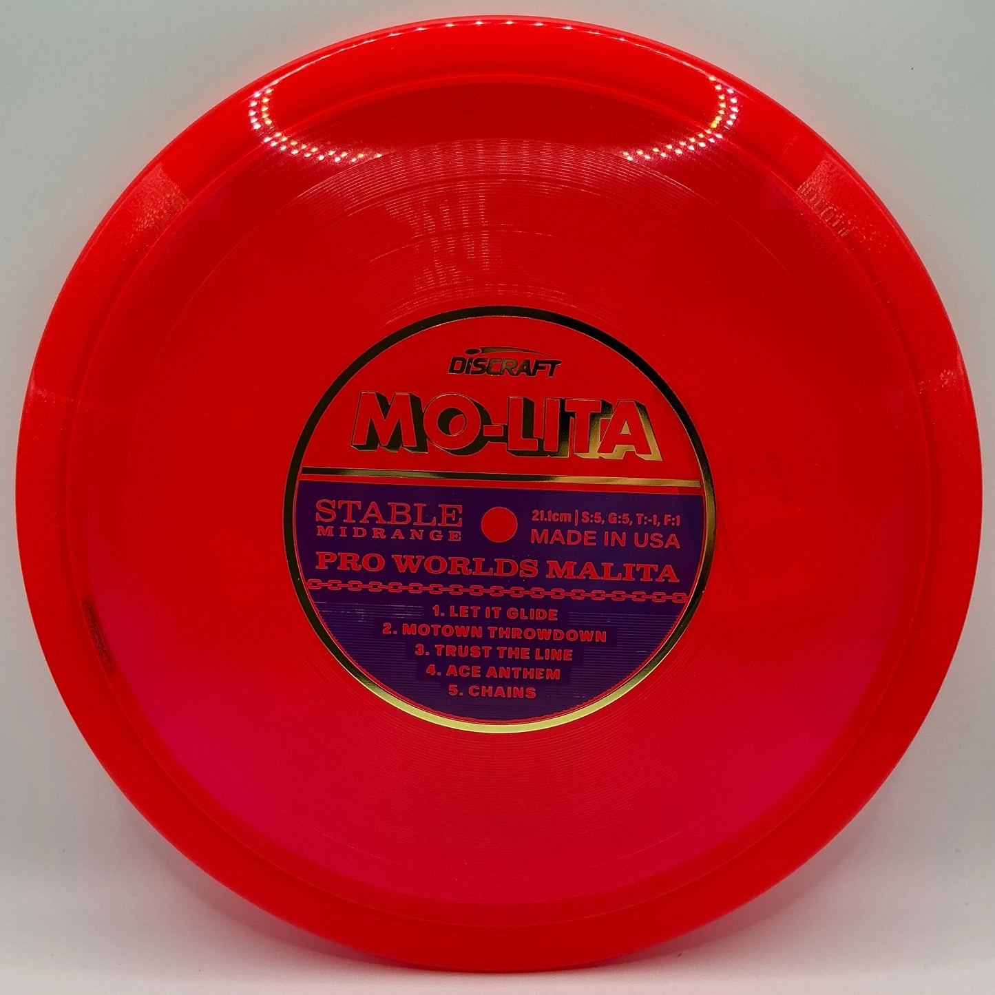 Discraft “Mo-Lita” Records Z Malita - 2026 PDGA Worlds