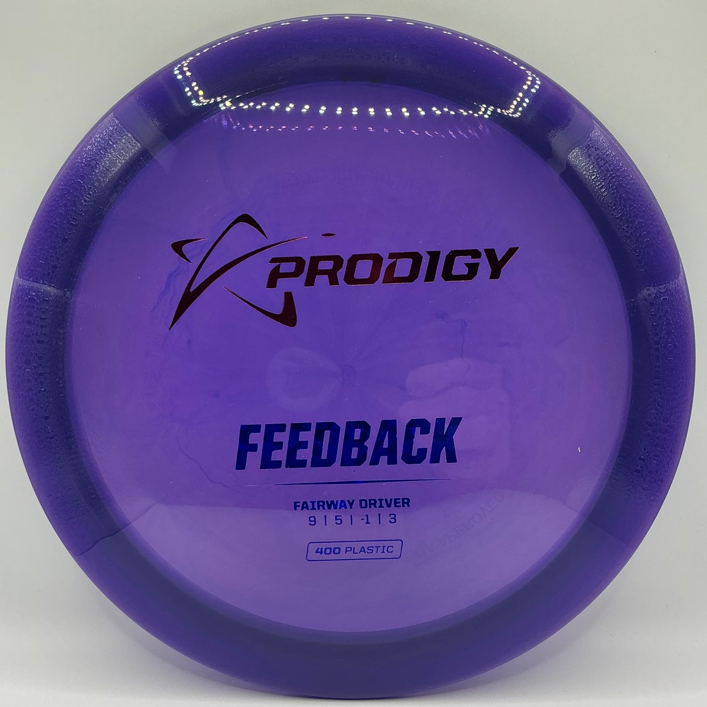 Prodigy 400 Plastic Feedback