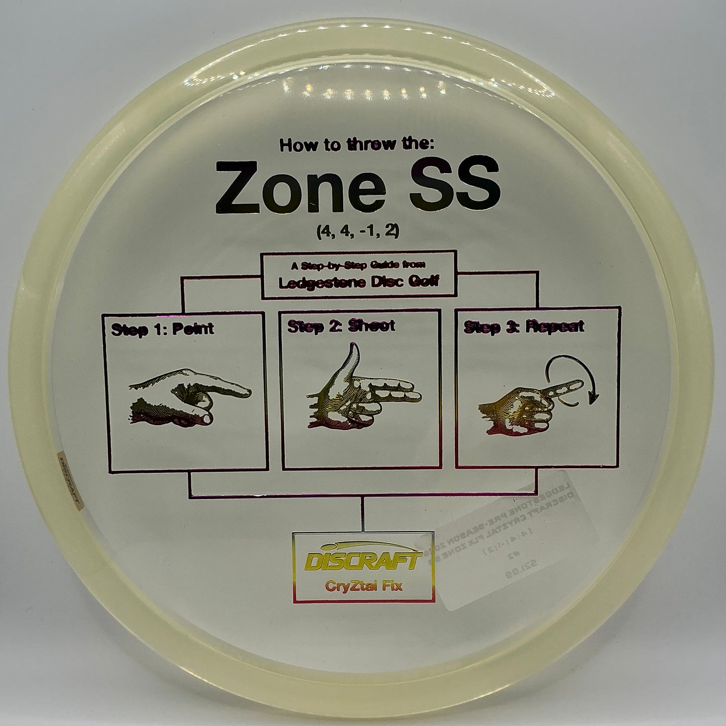 Discraft CryZtal FLX Zone SS - Ledgestone Pre-Season 2026