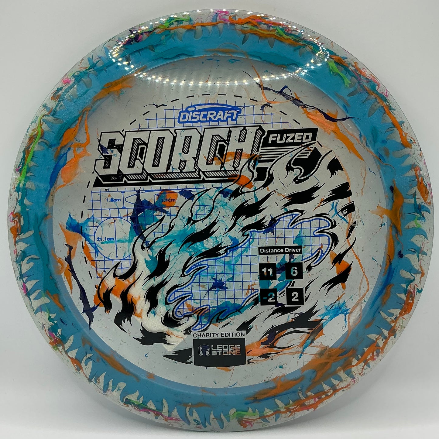 Discraft Jawbreaker FLX Fuzed Scorch - Ledgestone Finale 2026 Charity Edition