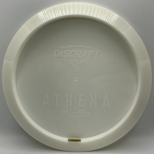 Discraft Paul McBeth White ESP Athena Bottom Stamp