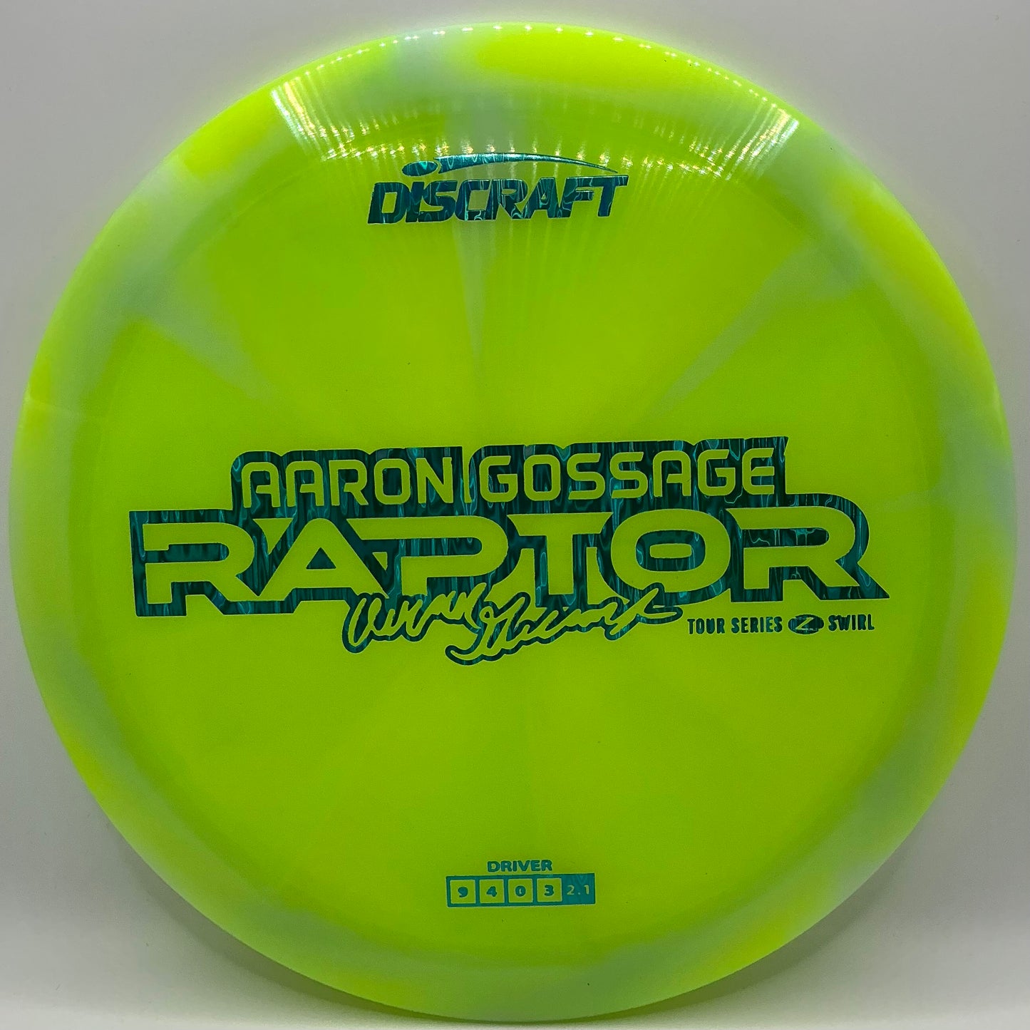 Discraft 2025 Aaron Gossage Tour Series Raptor