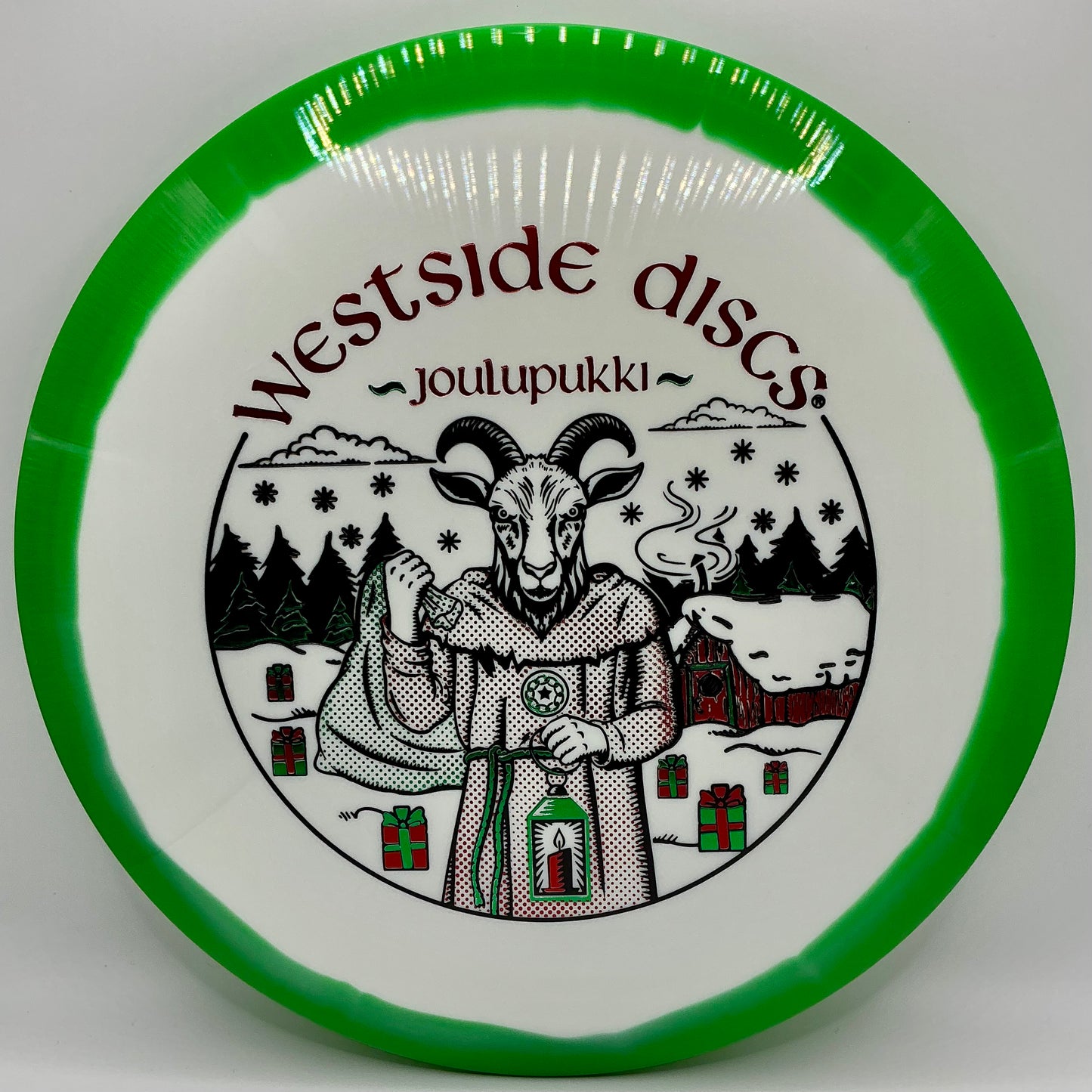 Westside Discs Tournament Orbit Pine - Joulupukki, the Christmas Goat