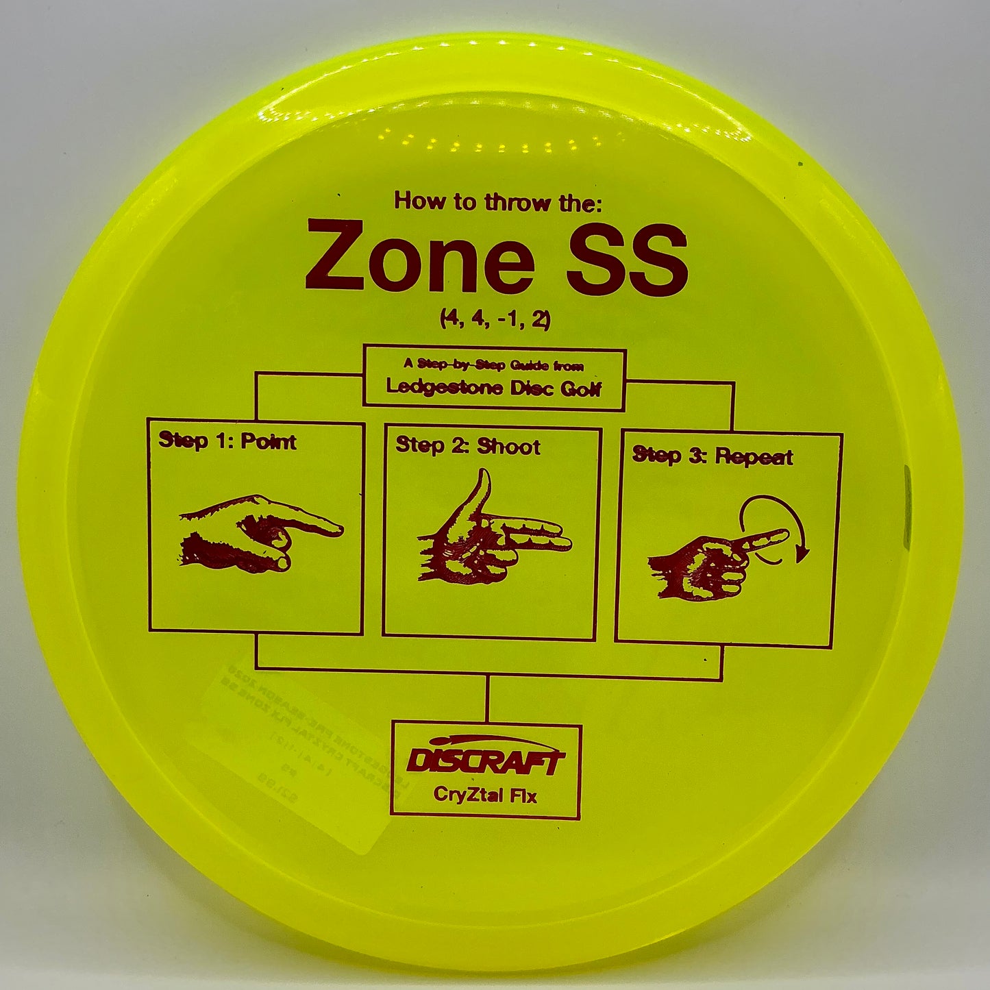 Discraft CryZtal FLX Zone SS - Ledgestone Pre-Season 2026