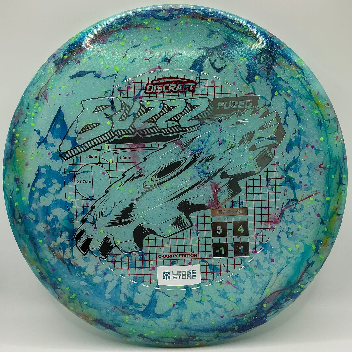 Discraft Kitchen Sink Fuzed Buzzz Saw - Ledgestone Finale 2026 Charity Edition