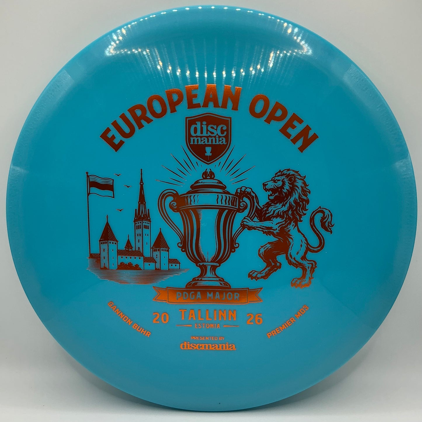 Discmania Gannon Buhr Triumph Series Q-Line Premier MD3 (2026 European Open)