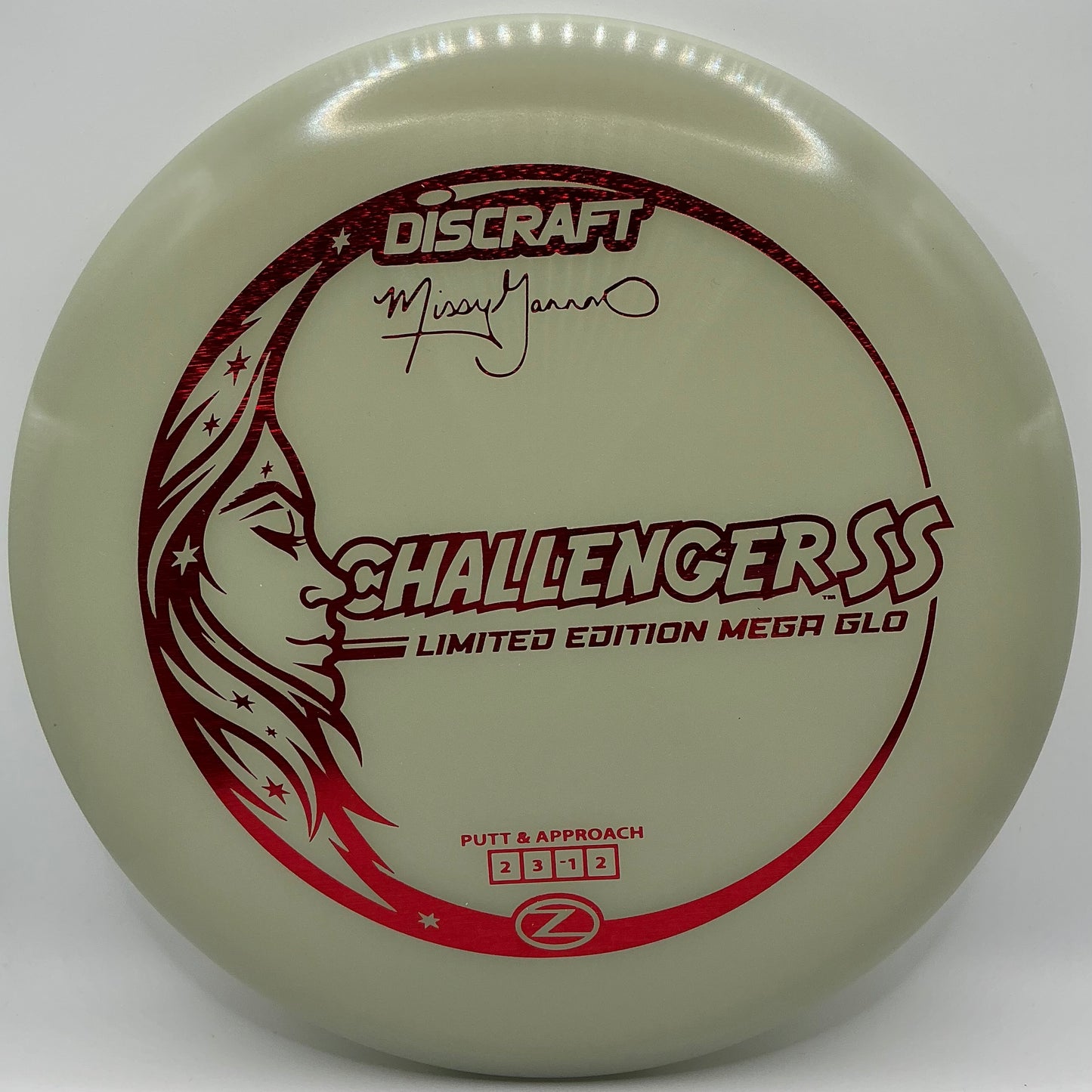 Discraft Mega Glo Challenger SS - Missy Gannon Limited Edition