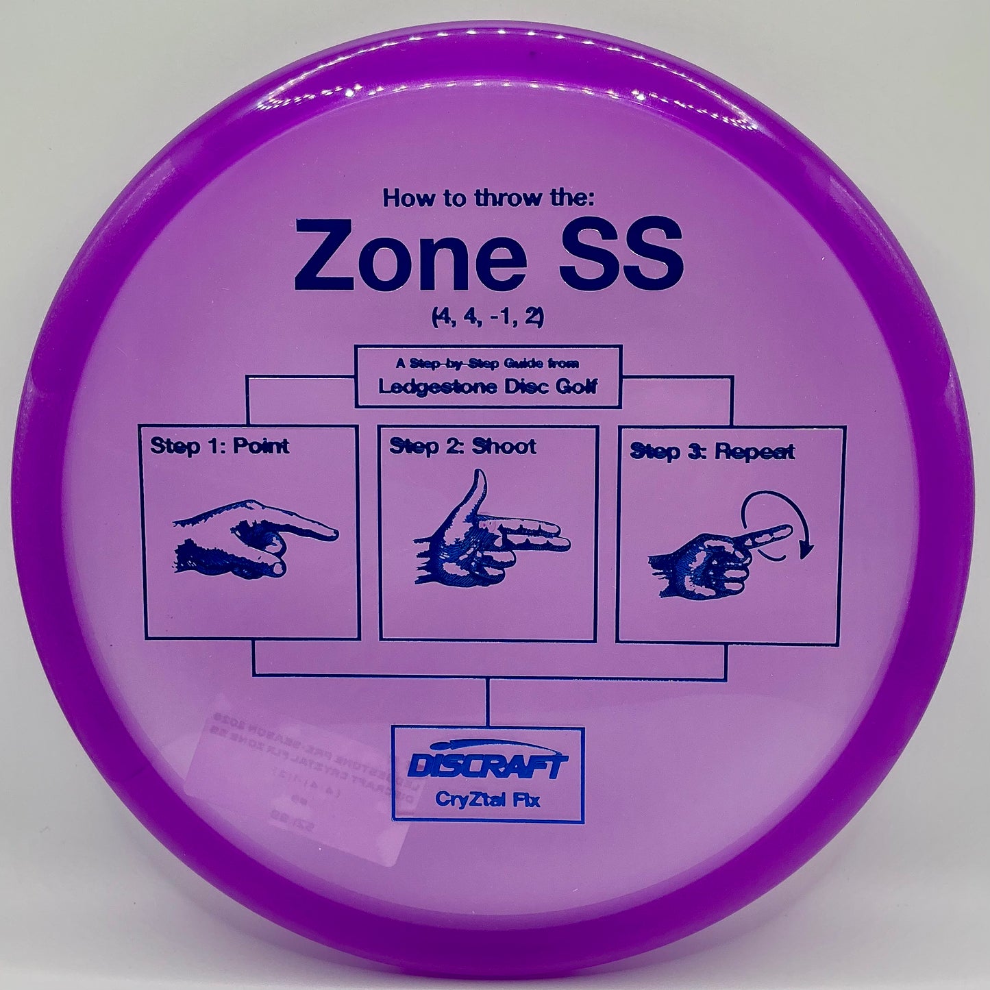 Discraft CryZtal FLX Zone SS - Ledgestone Pre-Season 2026