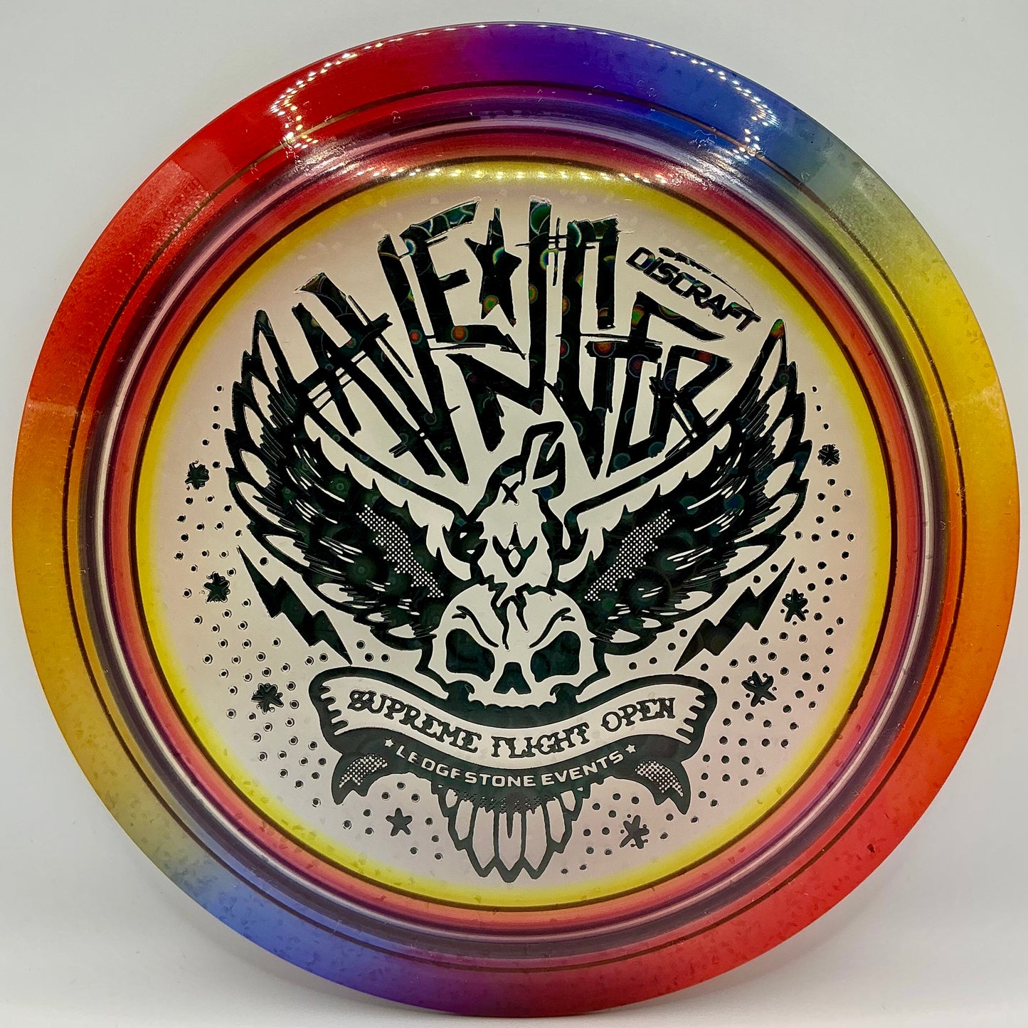 Dolfin Dyed Discraft SFO Glo Confetti Cryztal Avenger - Supreme Flight Open