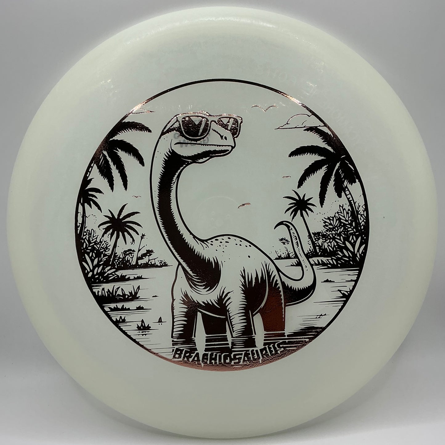 Dino Discs Egg Shell Glow Brachiosaurus