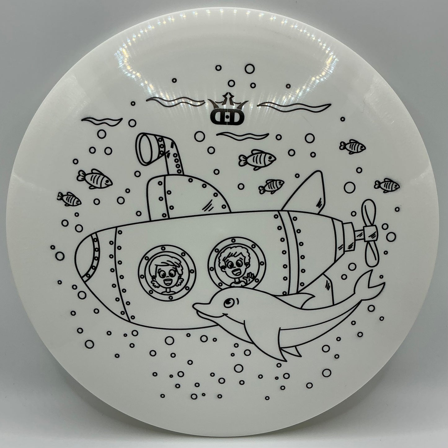 Dynamic Discs Fuzion Motive Coloring Book Series - Submarine
