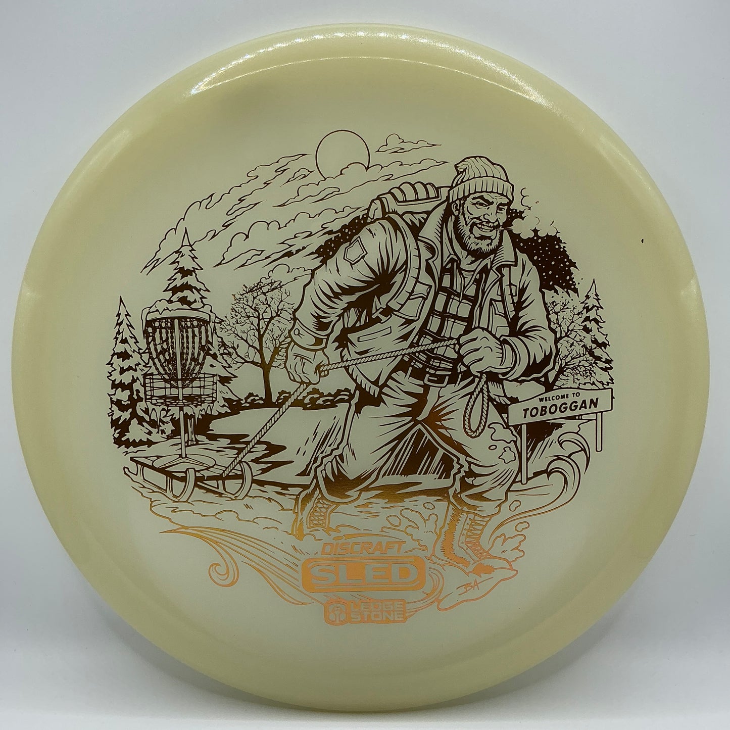 Discraft Mega Glo Sled Toboggan Edition - PDGA Pro Worlds Detroit 2026