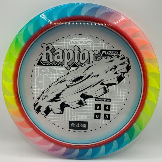 Dolfin Dyed Discraft CryZtal FLX FuZed Raptor - 2026 Ledgestone Finale Charity Edition
