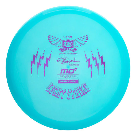 Discmania Gavin Babcock Signature Series Glow C-Line MD3 Light Strike (Discmania Challenge Fundraiser)