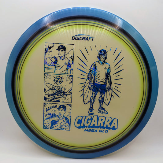 Dolfin Dyed Discraft Mega Glo Cigarra - Anthony Barela Transformation