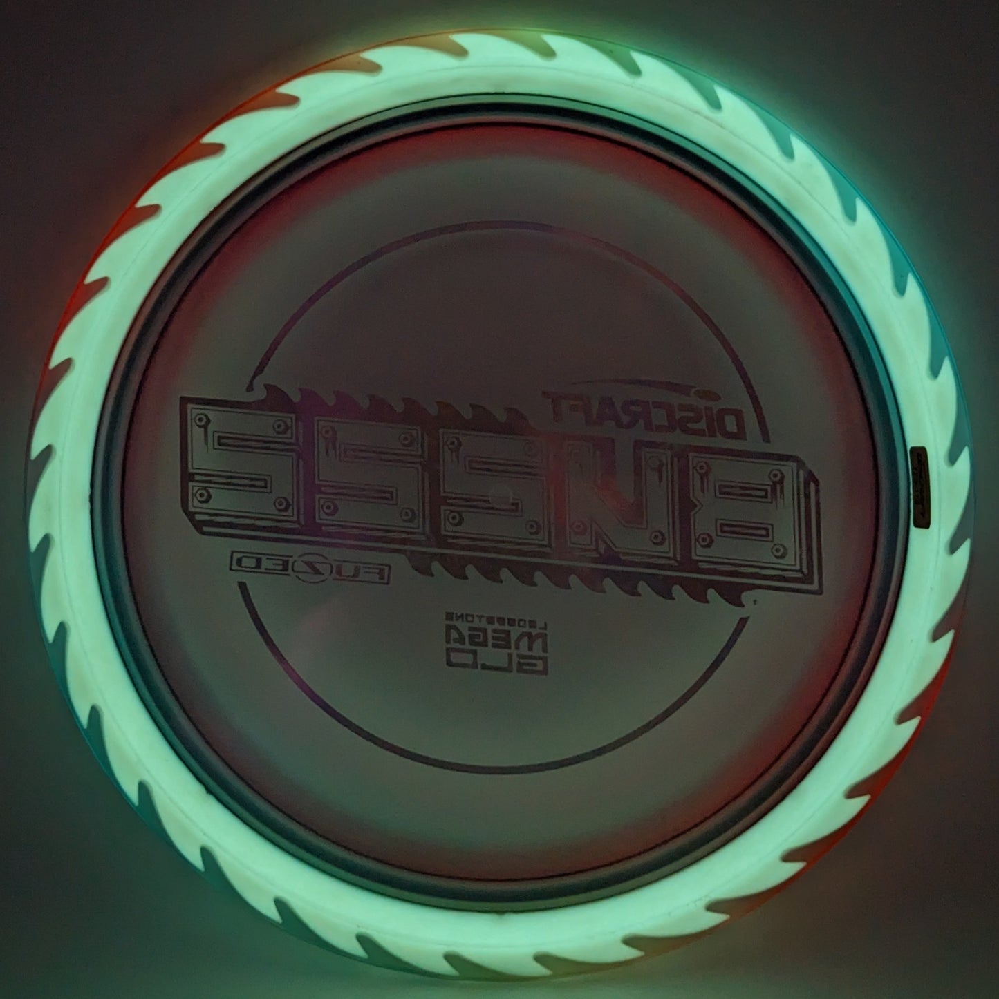 Dolfin Dyed Discraft Mega Glo FuZed Buzzz Saw