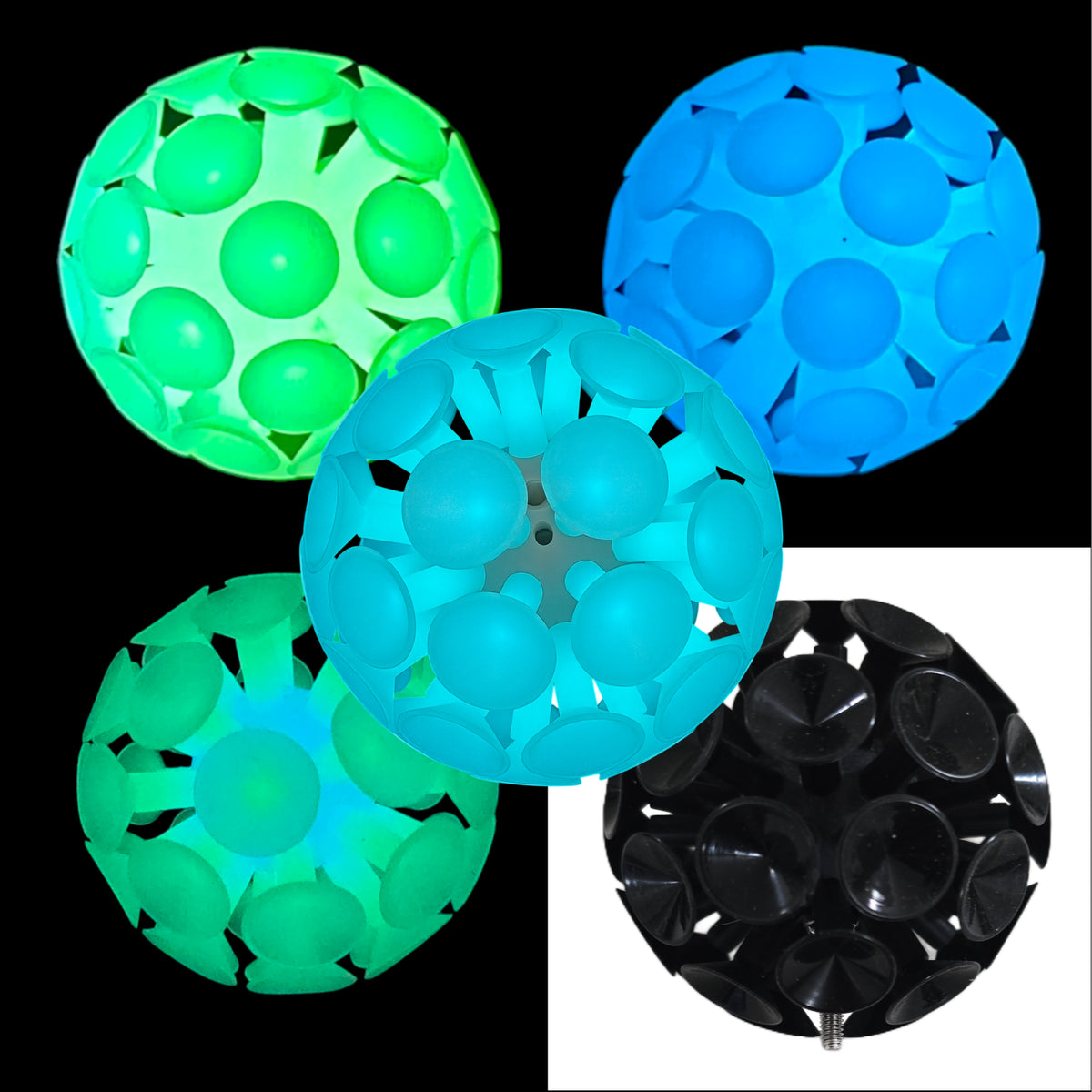 Max Disctance XF/CF Glow Suction Cup Ball Attachment