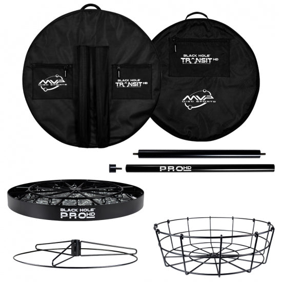 MVP Black Hole Pro HD with Transit Bag - Portable Basket