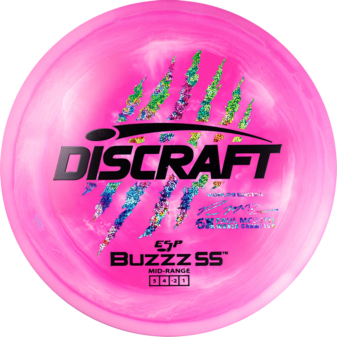 Discraft Worlds Edition Paul McBeth 6-Claw ESP Buzzz SS - 2026 PDGA Worlds