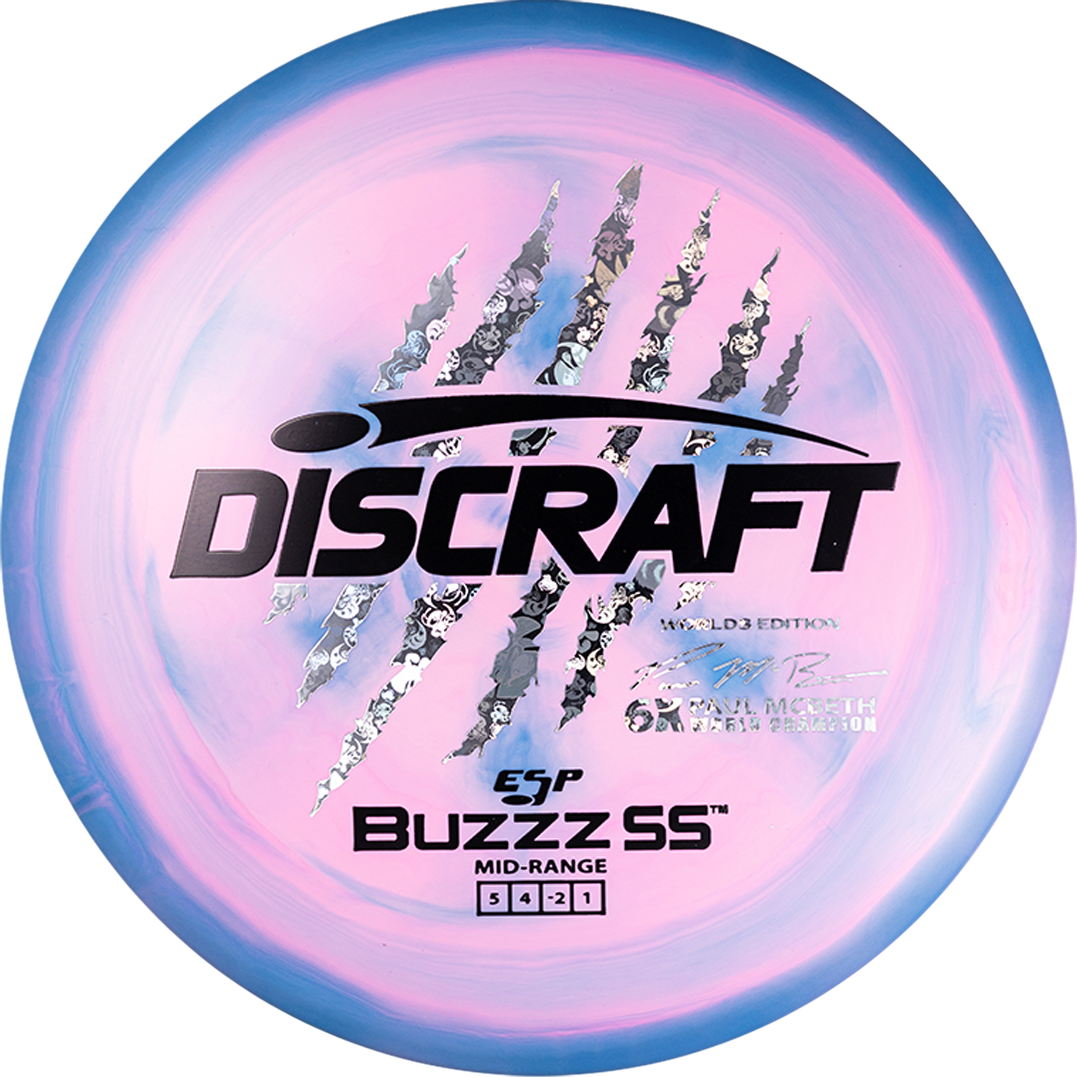 Discraft Worlds Edition Paul McBeth 6-Claw ESP Buzzz SS - 2026 PDGA Worlds