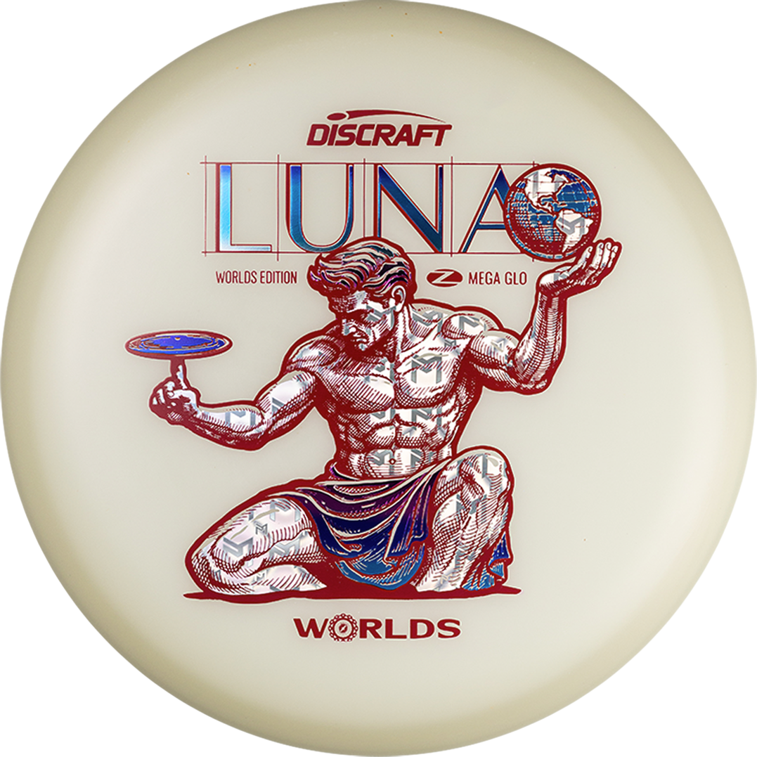 Discraft “Spirit of Detroit” MEGA GLO Luna - 2026 PDGA Worlds