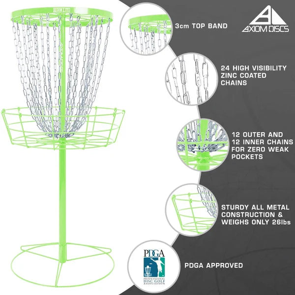 Axiom Lite - Portable Disc Golf Basket