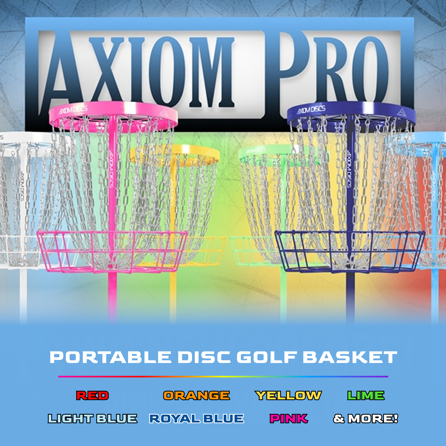 Axiom Pro - Portable Disc Golf Basket