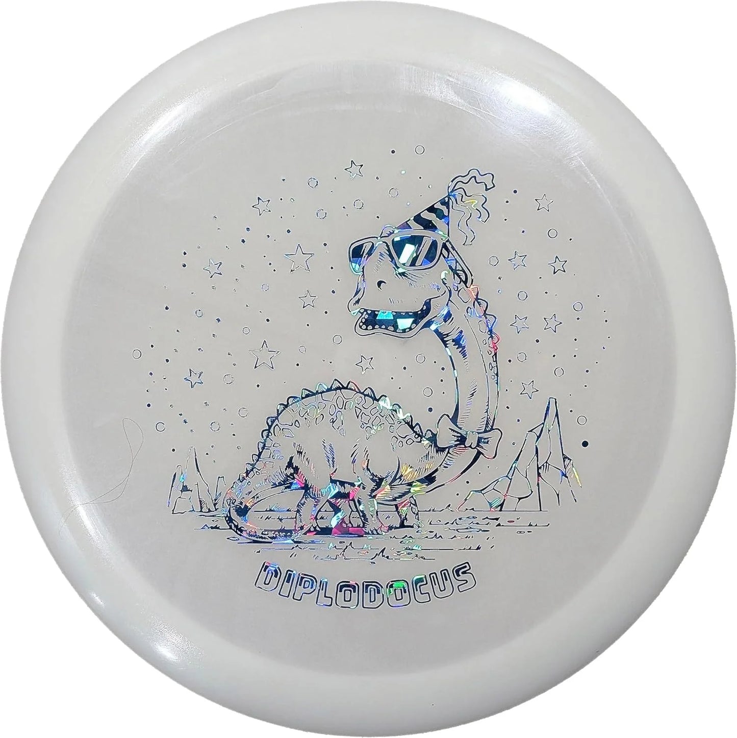 Dino Discs Glow Egg Shell Diplodocus