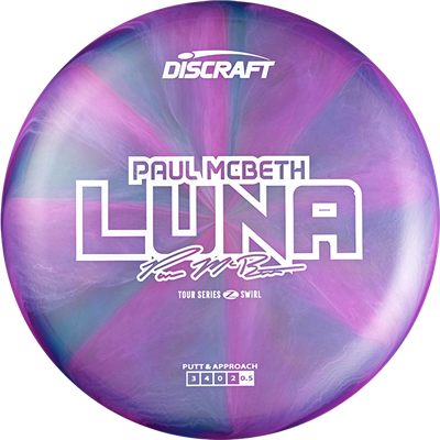 2025 Paul McBeth Tour Series Z Swirl Luna