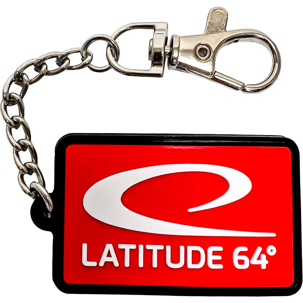 Latitude 64 Rubber Keychain
