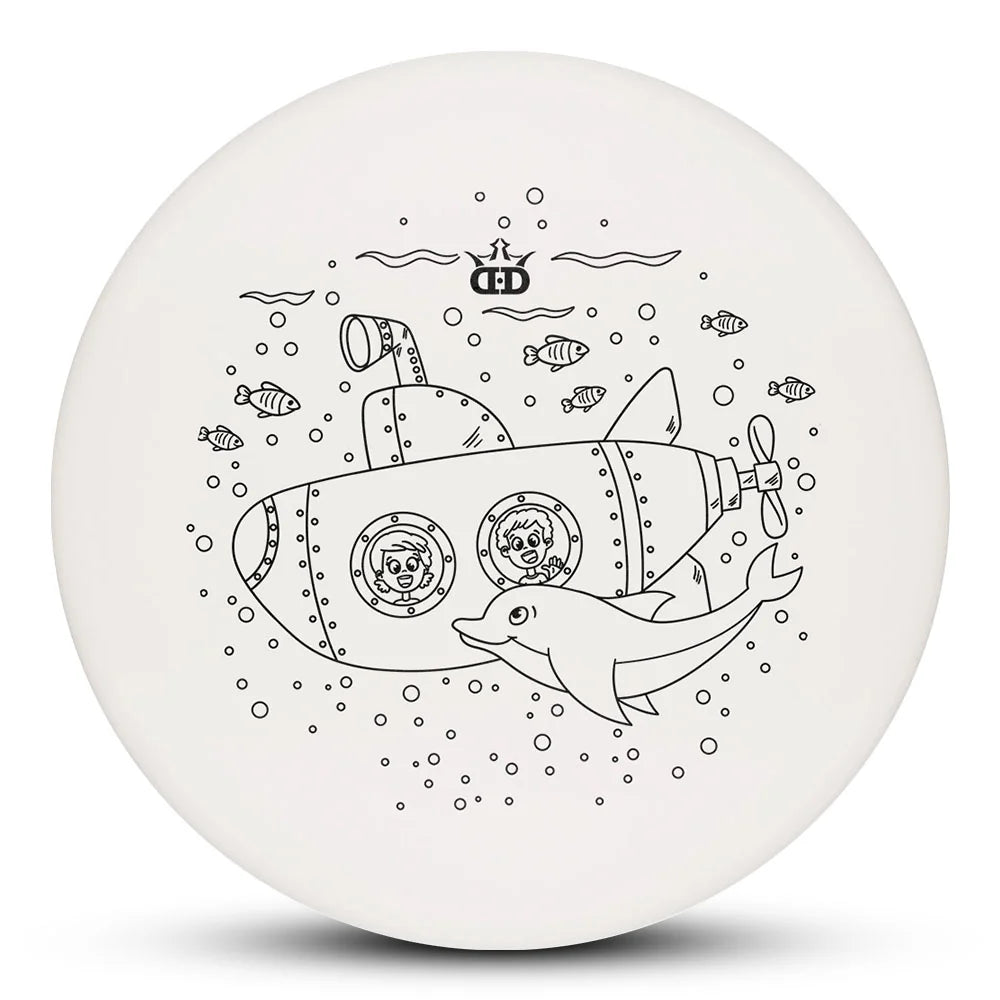Dynamic Discs Fuzion Motive Coloring Book Series - Submarine