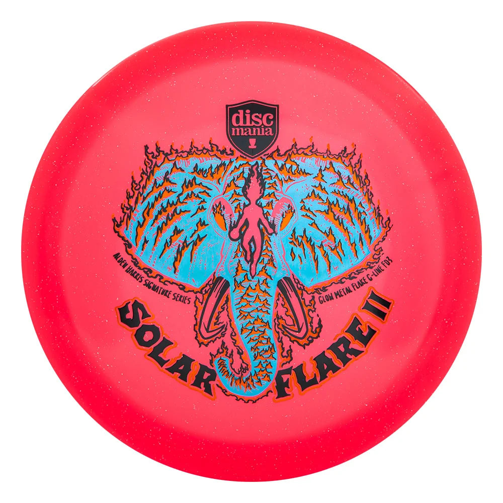 Discmania Solar Flare 2 - Alden Harris Signature Series Glow Metal Flake C-Line FD3 (Triple Foil)