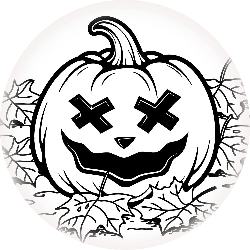 Dynamic Discs Fuzion Motive Coloring Book Series - Halloween Pumpkin