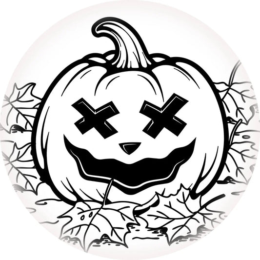 Dynamic Discs Fuzion Motive Coloring Book Series - Halloween Pumpkin