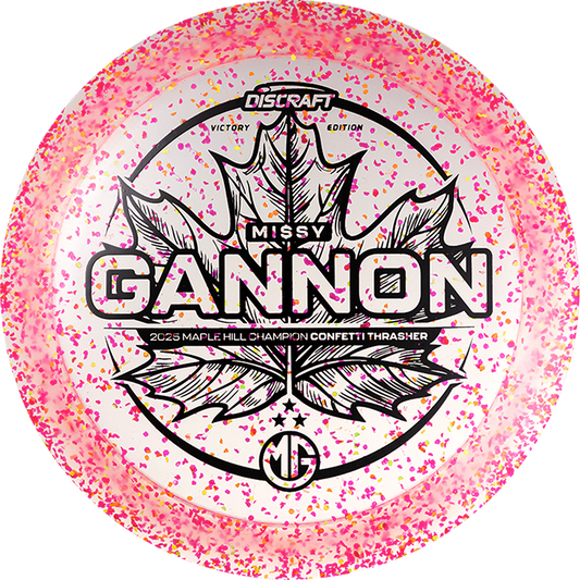 Discraft Missy Gannon Victory Edition Z Confetti Thrasher