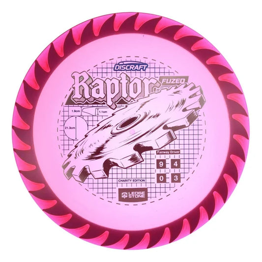Discraft Cryztal FLX Fuzed Raptor - Ledgestone Finale 2026 Charity Edition